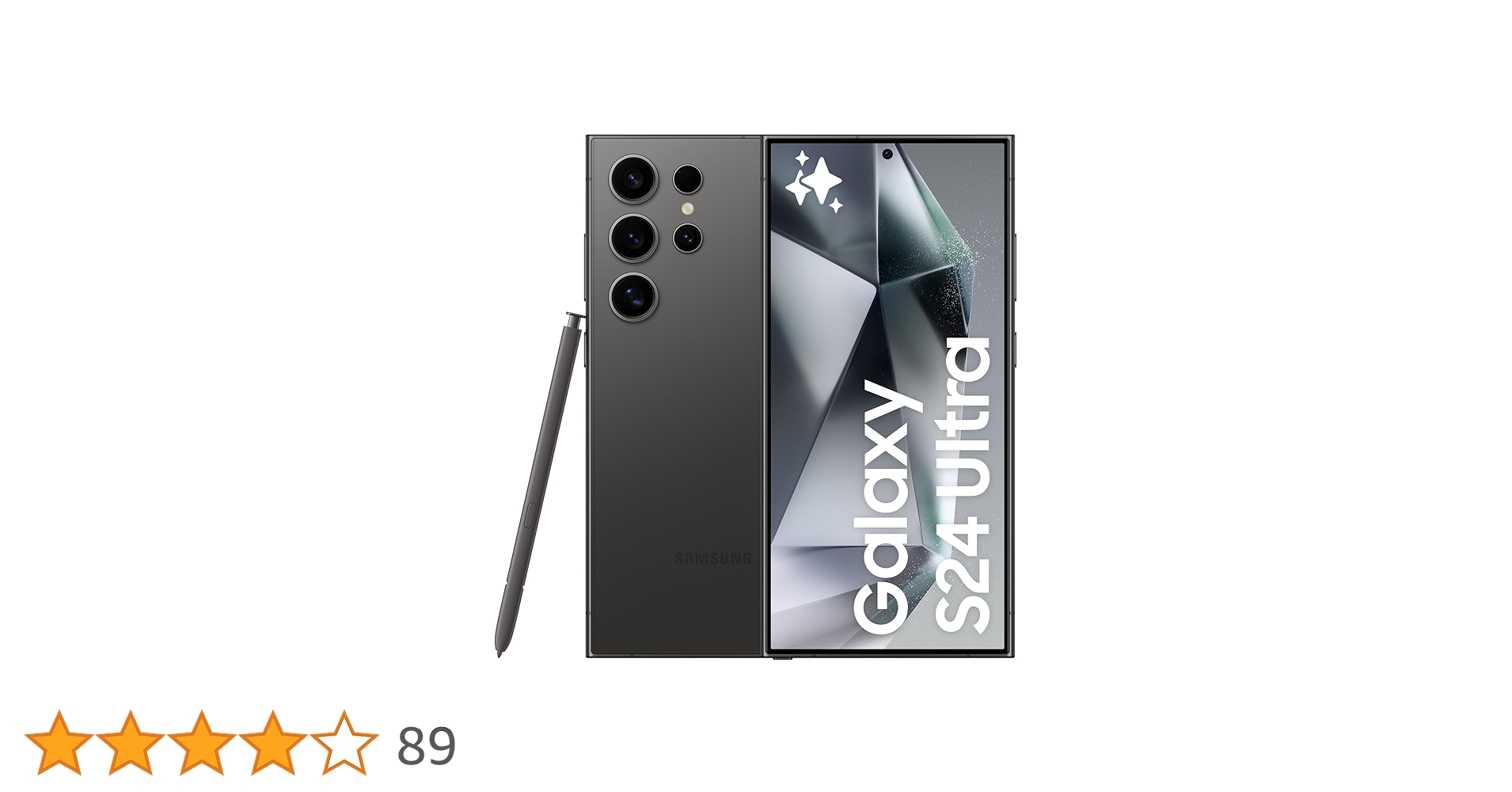 Samsung Galaxy S24 Ultra AI Smartphone, 12GB RAM 1TB, Titanium